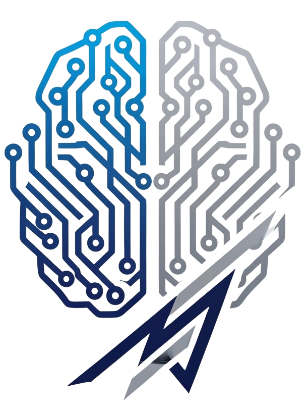 Applied AI circuit-brain logo