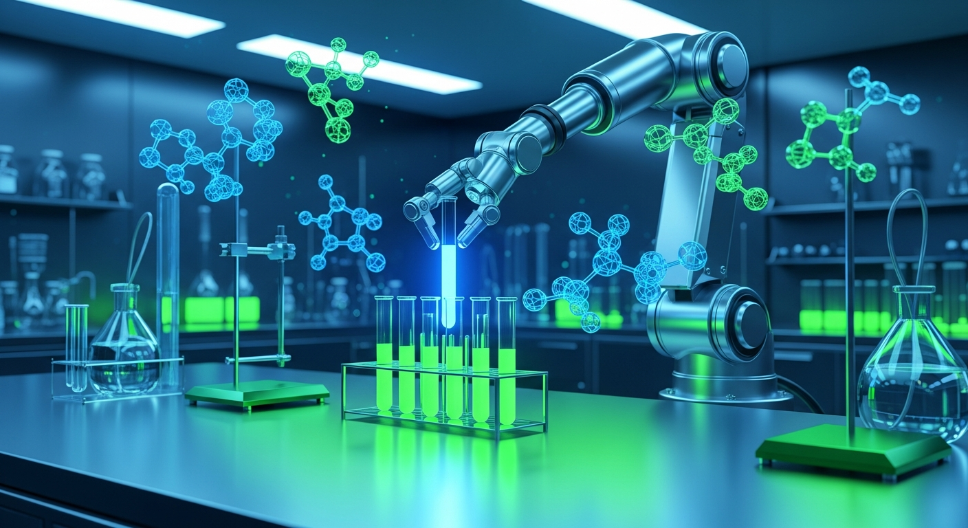 AI assisting in scientific laboratory research and discovery